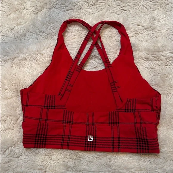 BuffBunny Red Plaid Top - Picture 3 of 3